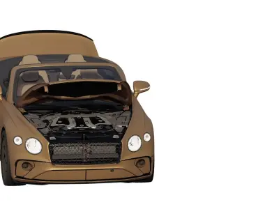 Bentley Continental GT Convertible 3D model