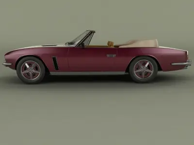 Jensen Interceptor Convertible 3D model