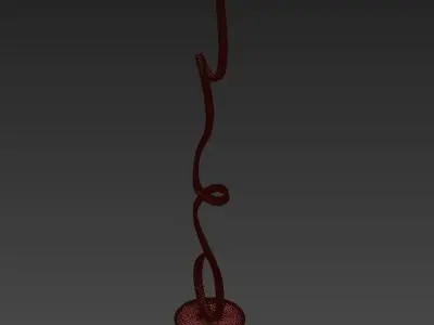 Led Floor Lamp 3D model