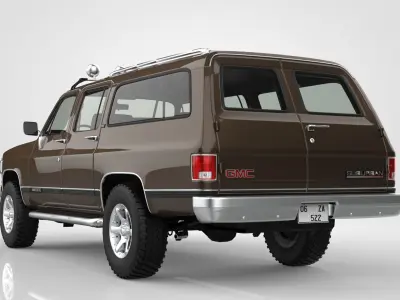 GMC Suburban 3D model