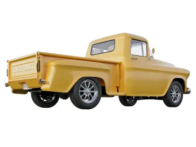1957 Chevrolet Custom  3100 Stepside Pickup 3D model
