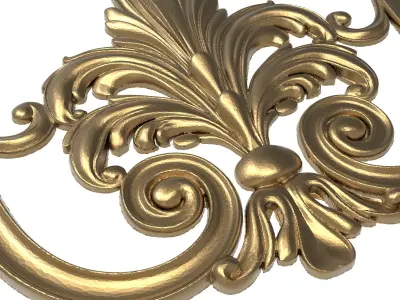  decorative pattern ready for 3D printing 3D model 167