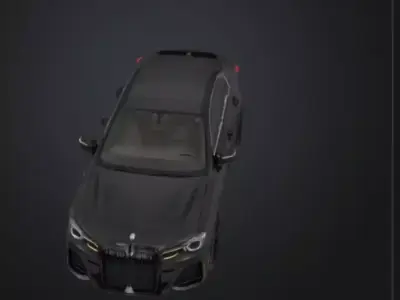 High quality vehicle  Low-poly 3D model