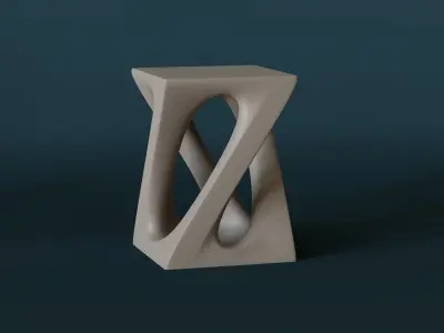 Pedestal 20 3D print model