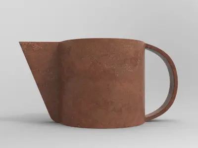 Puhy Plant Pot Low-poly 3D model