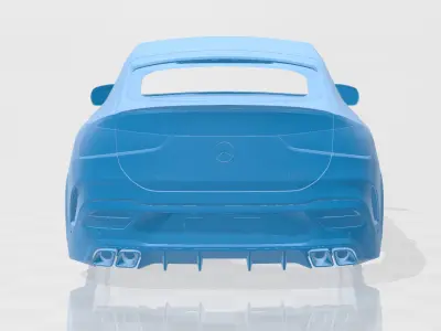 Mercedes Benz GLE63S AMG Coupe 2024 - Body Car STL Model 3D print model