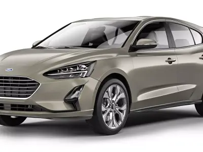 Focus Ecoboost 2018 3D model