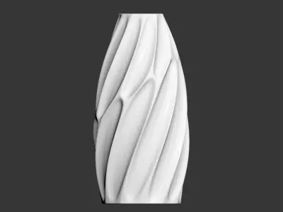 Twisted Vase 3D model