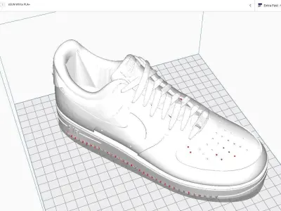 Nike air force 3D model