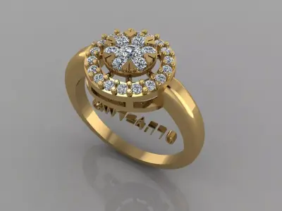SASION UNIK RING 3D model