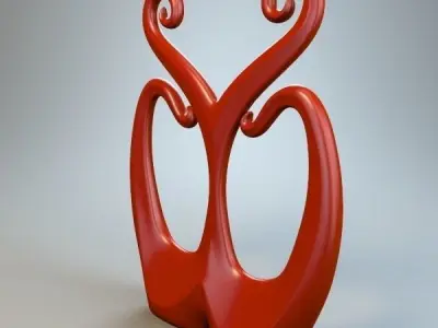Abstract Figure 3D model get