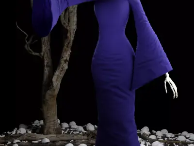 Mistress Death - Marvel Cosmic Entity 3D Model Low-poly 3D model