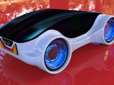 concept car Free 3D model from CGTrader