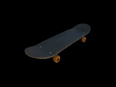 Skateboards Pack Low-poly 3D model