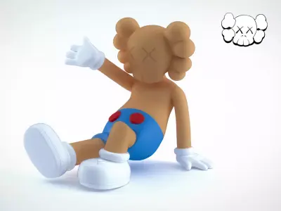Kaws Break Dance 3D print model