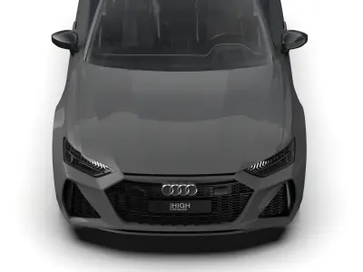 Audi RS6 Avant performance 2023 3D model