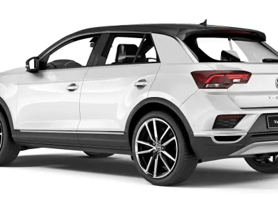 Volkswagen T-Roc 2018 3D model