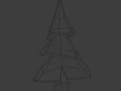 Low poly Tree Free low-poly 3D model purchase