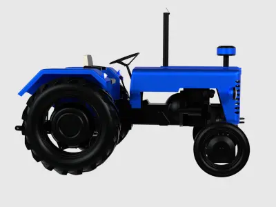 Tractor 3D model 3D model