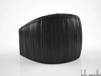 Kelly Wearstler Souffle Club Chair 3D model