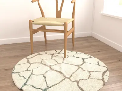 Rugs No 157 Low-poly 3D model