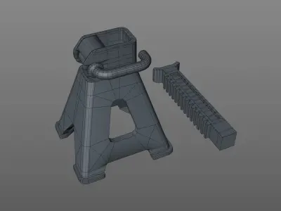 Jack Stand 3D print model