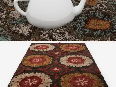 Rugs No 628 Low-poly 3D model