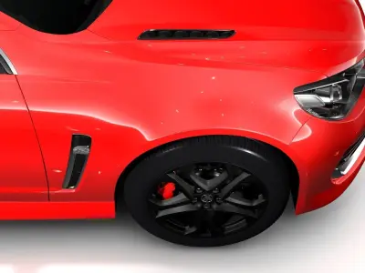 Holden Commodore SS V Redline Sportwagon VF Series II 2016 3D model