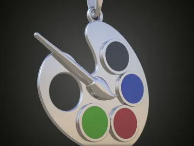 My Exclusive Pendant  3D 0092 printable model9 3D print model