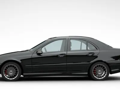 Mercedes Benz C-Class W203  3D model