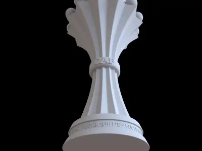 Africa Cup Caf Trophy 3D print model