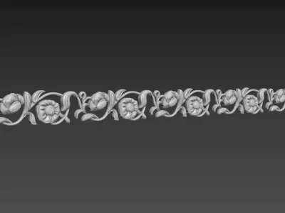 Molding Flowers 3D model