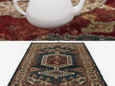 Rugs No 120 Low-poly 3D model