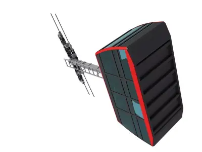 Cableway Cabin  3D model