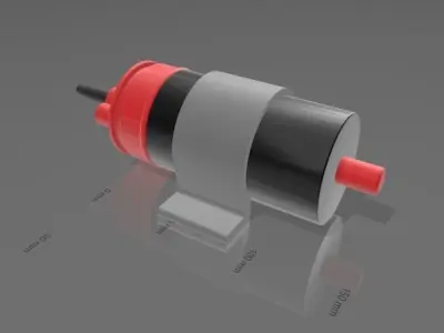 Fuel Pump for scale model cars 3D print model
