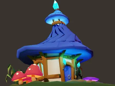 Fairy House Free 3D model
