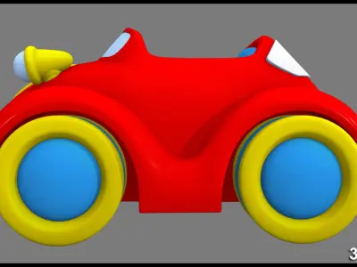 3D Car race Model toys  vehicle kids 3D Car race  3D model