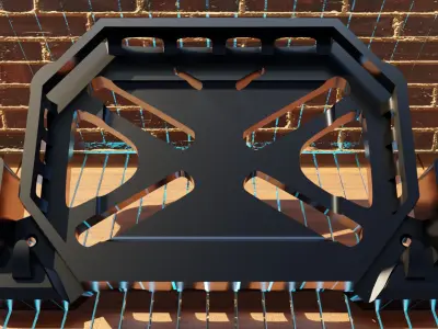 RC CAR ROOF CARRIER DESIGN 3D PRINT MODEL Free 3D print model