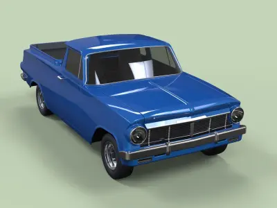 Holden EJ UTE 1963 3D model