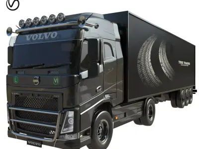 volvo fh16 3D model