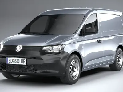 Volkswagen Caddy 2022 3D model