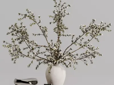 decorative set 143 3D model