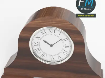 Fireside clock 1 3D model