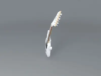 ESP custom shop guitar Free 3D model