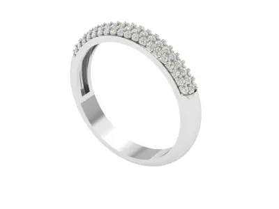 Engagement Ring Free 3D print model 11