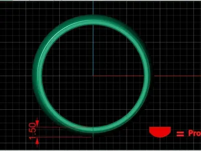 Pack of 114 rings in all sizes and widths 35-MWC 3D print model