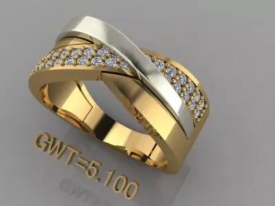 FASHION RING 3D model get