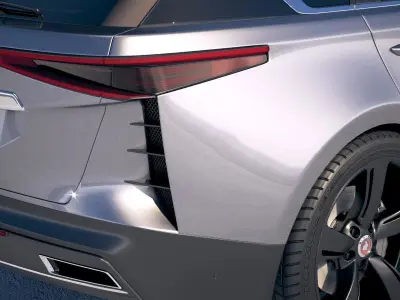 Generic Luxury SUV 2019 3D model