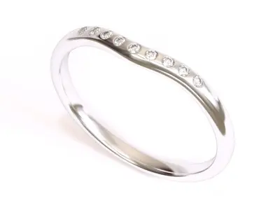 Elsa Peretti wedding band ring2 3D print model