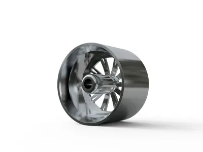 ASANTI AF851 WHEEL  3D print model